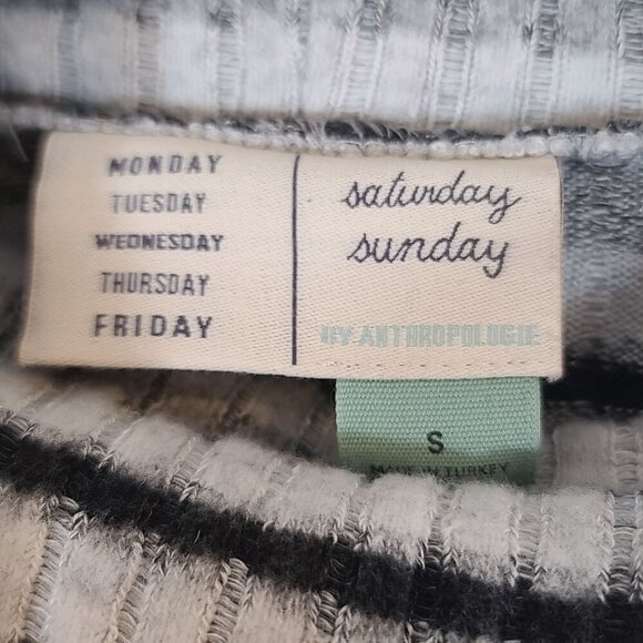 Saturday Sunday Anthropologie Pippa Hacci Cowl Turtleneck Ribbed Sweater Small‎ - Picture 4 of 7